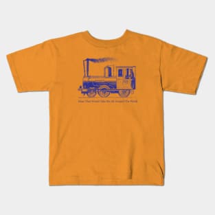 Back on the Train Kids T-Shirt